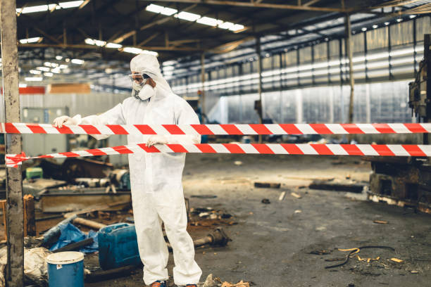 Professional Unattended Death Cleanup technician working in Le Mars, IA